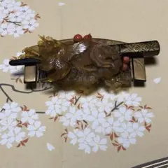 帯留め 鼈甲　創作品　アンティーク　一点物