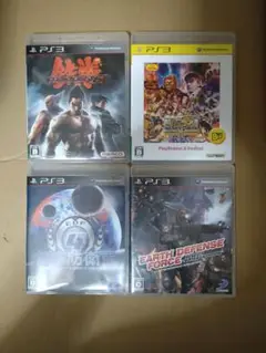 PS3　鉄拳６　地球防衛軍４　アースオブディフェンス　インセクトアルマゲドン