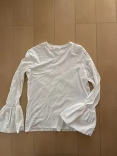 ミラオーウェン　袖フレア　tシャツ