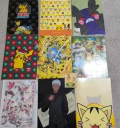 ポケモン等クリアファイルセット