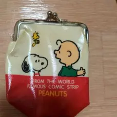 PEANUTS スヌーピー がま口 コインケース