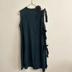 MM6 Maison Margiela ノースリーブプリーツワンピース S - メルカリ