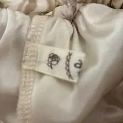 アクシーズファム花柄ストライプ フレアスカート