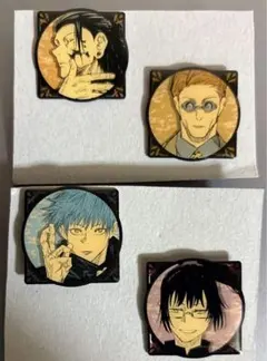 呪術廻戦20巻特装版 ピンバッジ 夏油傑　七海建人　五条悟　禪院真希