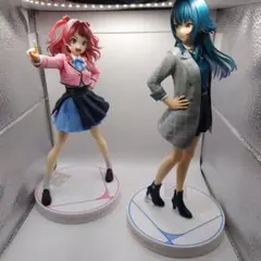 学園アイドルマスター 1番くじ フィギュア 月村手毬 藤田ことね 花海咲