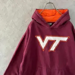 STADIUM パーカー　ビッグロゴ　チームロゴ　アメフト　裏起毛　IW13