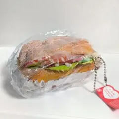 スクイーズ　デニッシュパン　ボールチェーンキーホルダー　食品サンプル