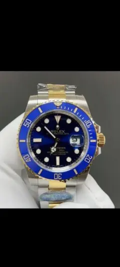 ROLEX 自動巻き 腕時計 青金
