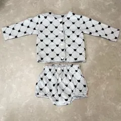 バースデイ cottoli ハート柄セットアップ