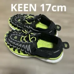 【美品】keen ユニーク 17㎝　サンダル　アウトドア