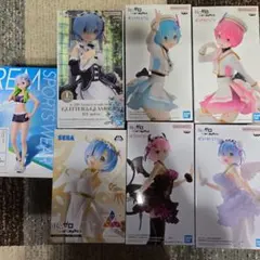 開封品 リゼロ プライズフィギュア まとめ売り 7体セット