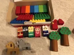 アンパンマン ブロックセット 動物フィギュア付き　ブロックラボ