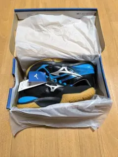 【新品未使用】23.5cm MIZUNOバドミントンシューズウェーブスマッシュ5