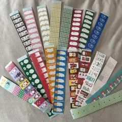 ラベラーシール　20種類各10枚　合計200枚　おすそ分け　スタンプマルシェ