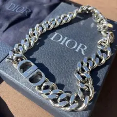 ディオール CD Icon ロゴアイコン チェーンリンク ネックレス