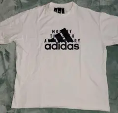 adidas moussy ホワイト Tシャツ 半袖
