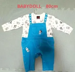 BABYDOLL ミッキー柄ロンパース 80サイズ