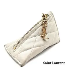 Saint Laurent Paris キルティングレザー　コインケースのサムネイル
