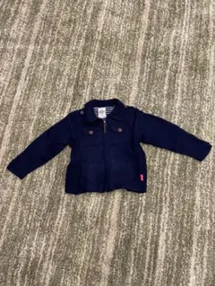 値下げ　ミキハウス　毛ジャケット