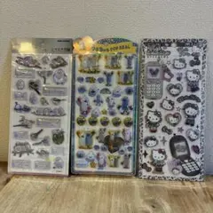 サンリオ　 うるちゅるシール　大人図鑑　平成ハッピーフォン　パペットスンスン