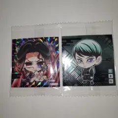 鬼滅の刃 ディフォルメシールウエハース 其ノ十三 SR 珠世 N 愈史郎