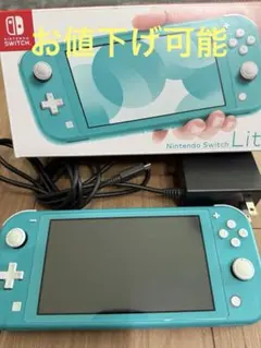 【ジャンク品】Nintendo Switch Lite 本体 ターコイズ