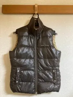 【匿名配送】Tommy Hilfiger ダウンベスト リバーシブル フードなし