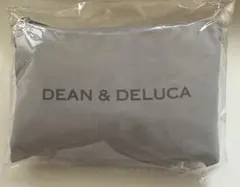 DEAN&DELUCA　ディーン&デルーカ　ポーチ付きエコバッグ　グレー