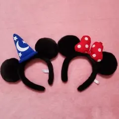 ディズニー ミッキーマウス ミニーマウス カチューシャ セット ペア