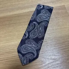 TIE YOUR TIE セッテピエゲ ペイズリー柄 ネクタイ ネイビー - メルカリ