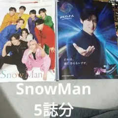 SnowMan 月刊ザテレビジョン、月刊TVガイド、TVnavi、TVfan、S