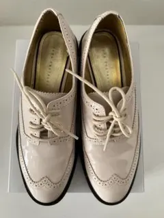 ZARA 36 ローファー エナメル シューズ