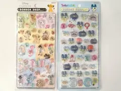 【正規品】ディズニークラッシック・たまごっちボンボンドロップシールセット