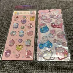 サンリオ　ストーンシール　きらりんウォーターシール