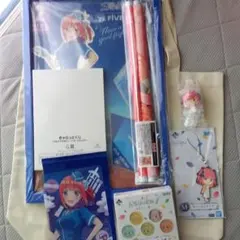 五等分の花嫁　きゃらっとくじ　一番くじ　　中野二乃　7点セット