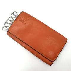 ロエベ LOEWE キーケース アナグラム ロゴ オレンジのサムネイル