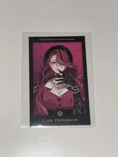 レイン・パターソンエデン組4周年チェキ カードノーマル