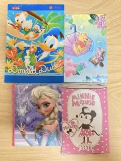 ディズニー　メモ帳&ふせんセット