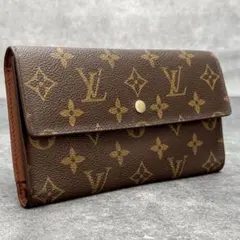 【極美品】ルイヴィトン　インターナショナル　三つ折り財布　長財布　wallet