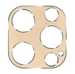 iPhone12 Pro Max カメラ保護 レンズ保護 カメラリング ゴールド