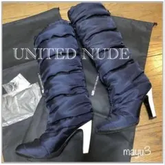 ユナイテッドヌード　バブルハイ　ダウンブーツ