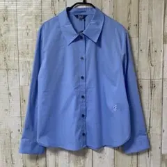 8/10まで値下　新品　パート2バイジュンコシマダ　 シャツ　11R ブルーのサムネイル