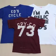 デニム＆ダンガリー等 半袖 Tシャツ 140〜150cm 3点セット 春夏