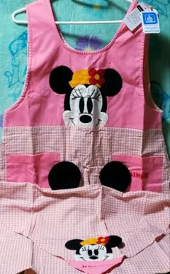 東京ディズニーランド♡ミニー【エプロン】三角巾付!希少2001のサムネイル