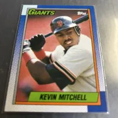 MLB 1990 Topps Kevin Mitchel SF ジャイアンツ