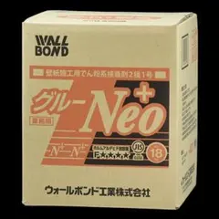 WALL BOND グルーNeo+ 壁紙施工用でん粉系接着剤 18kg - メルカリ