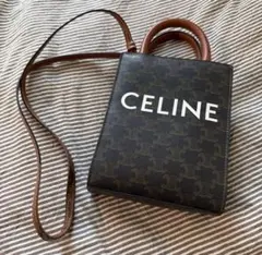 CELINE ミニ バーティカル カバ ギンガムチェック - メルカリ