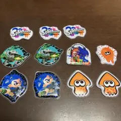 スプラトゥーン キャラクター ステッカー マシュマロシール11枚