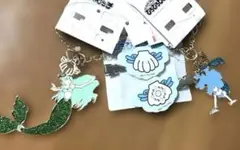 新品★未使用ぴちぴちピッチ　文具　チャーム　宝生波音・洞院リナ 6点セット