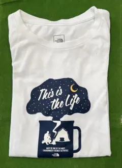 THE NORTH FACE キャンププリント Tシャツ ホワイト Sサイズのサムネイル